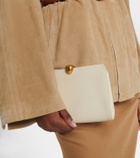 Nour Hammour Lou leather clutch