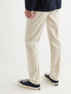 INCOTEX - Slim-Fit Stretch-Cotton Trousers - Neutrals