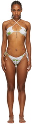 BINYA SSENSE Exclusive Off-White Agata Bikini