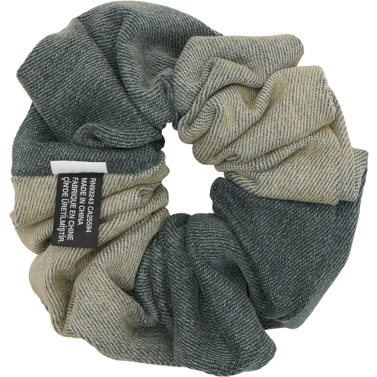 Diesel Blue Bangle Denim Scrunchie