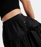 Alaïa Deesser bow-detail miniskirt