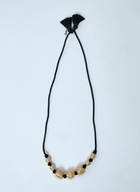 Saint Laurent Metal And Tassel Necklace