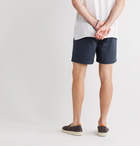 Orlebar Brown - Bulldog Cotton-Blend Twill Shorts - Blue