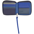 Loewe Black Rainbow Square Zip Wallet