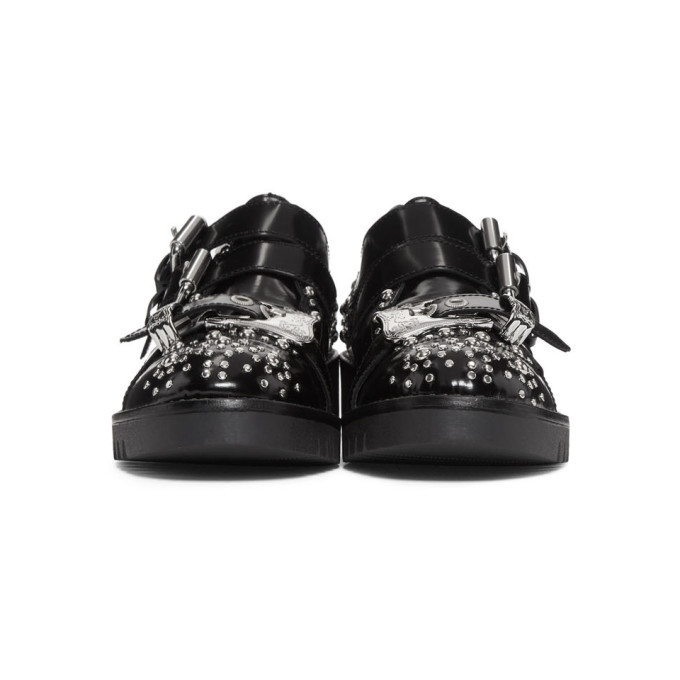 McQ Alexander McQueen Black Studded Ellis Brogues McQ Alexander