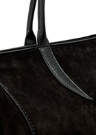Metier Incognito 42 Suede Tote bag - Black - One Size