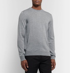 NN07 - Ted Mélange Merino Wool Sweater - Gray