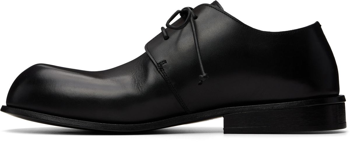 Marsèll Black Muso Leather Oxfords