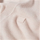 Acne Studios Keve Face Cardigan in Faded Pink Melage