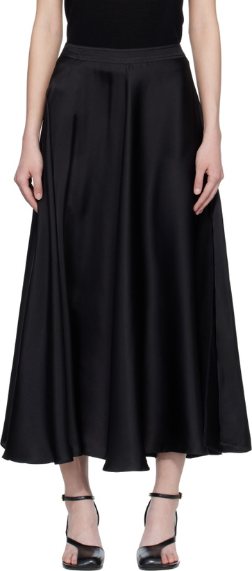 Photo: ANINE BING Black Christina Midi Skirt
