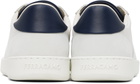 Ferragamo Off-White Low Top Signature Sneakers