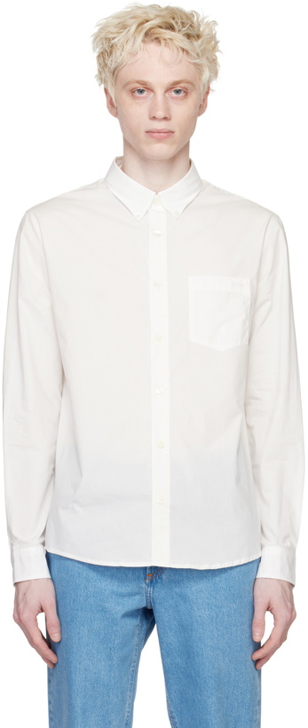 Photo: A.P.C. White Edouard Shirt