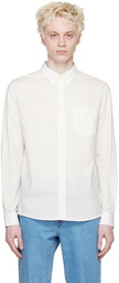 A.P.C. White Edouard Shirt