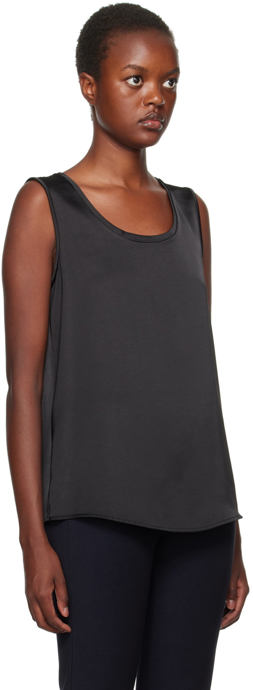 S Max Mara Black Ester Tank Top