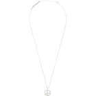 Ambush Silver Peace Charm Necklace