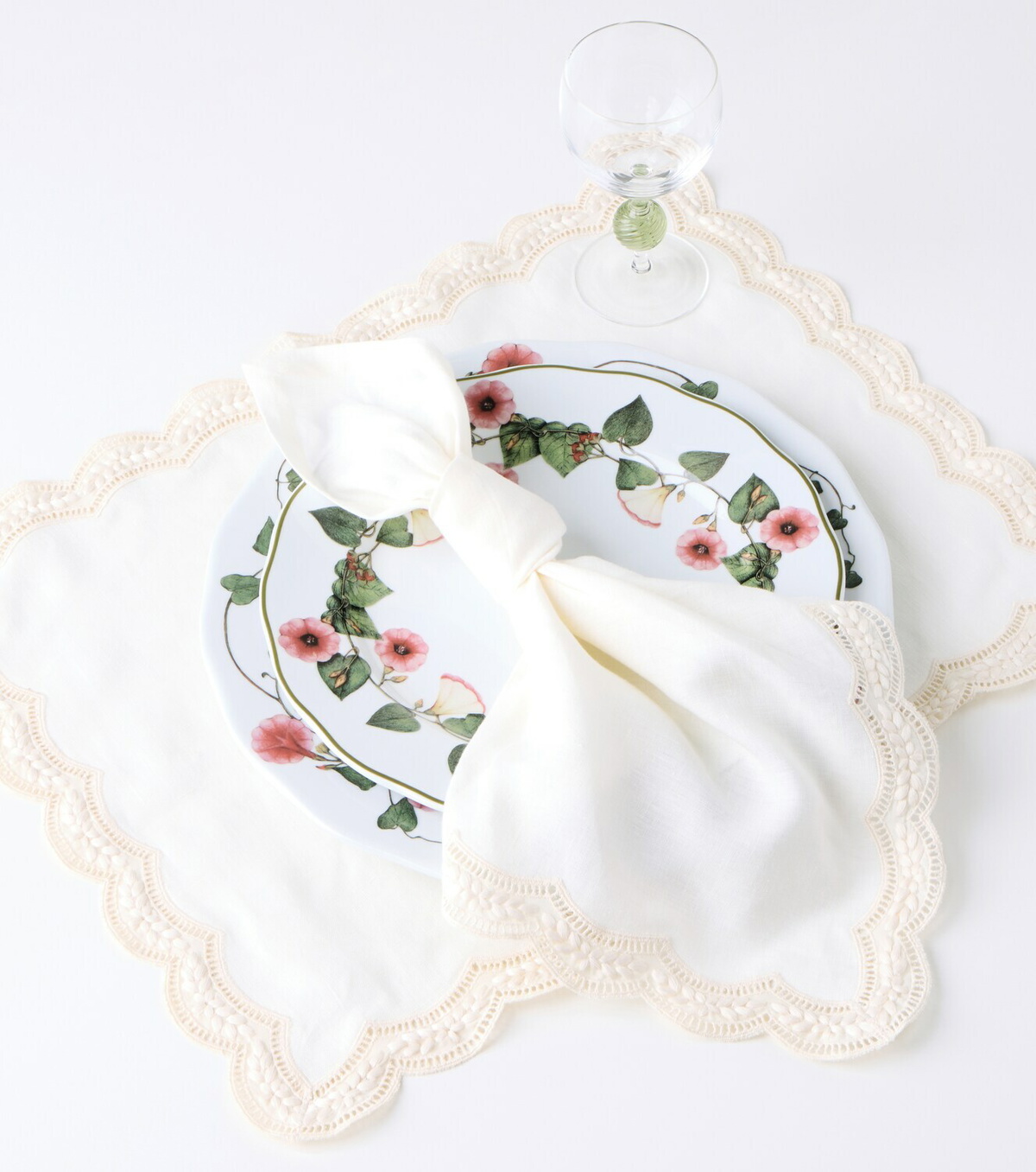 Cabana Emilia set of 2 linen placemats
