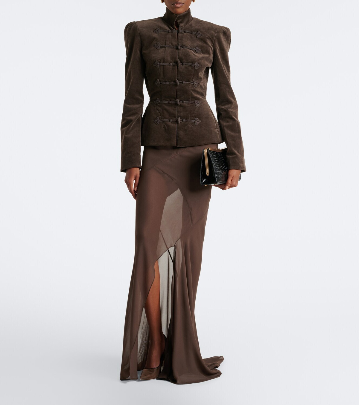 De La Vali Vega cotton velvet jacket
