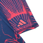 Adidas Running Men's adidas x Labrum Arm Sleeves in Dark Blue Lucid Red