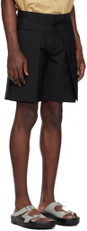 T/SEHNE SSENSE Exclusive Black Shorts
