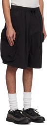 Perks and Mini Black Chow Cargo Shorts