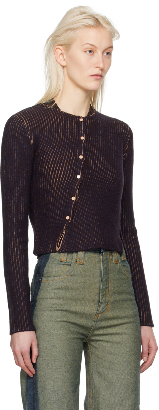 Burgundy Starling Cardigan, image 3 of 5