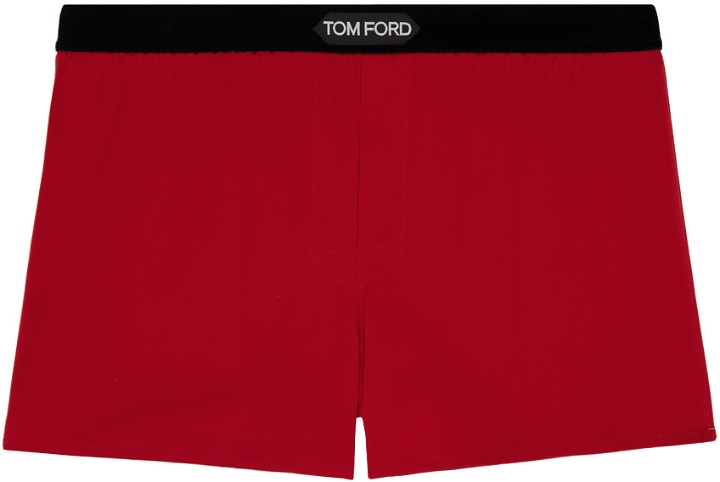 Photo: TOM FORD Red Patch Boxers