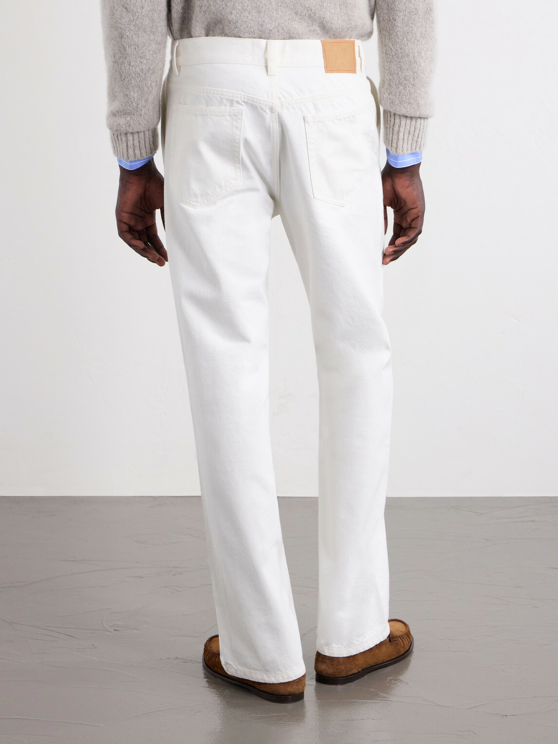 Jeanerica - Genua Straight-Leg Cotton-Blend Jeans - White