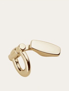 Ferragamo Mens Gancini cufflinks in Gold