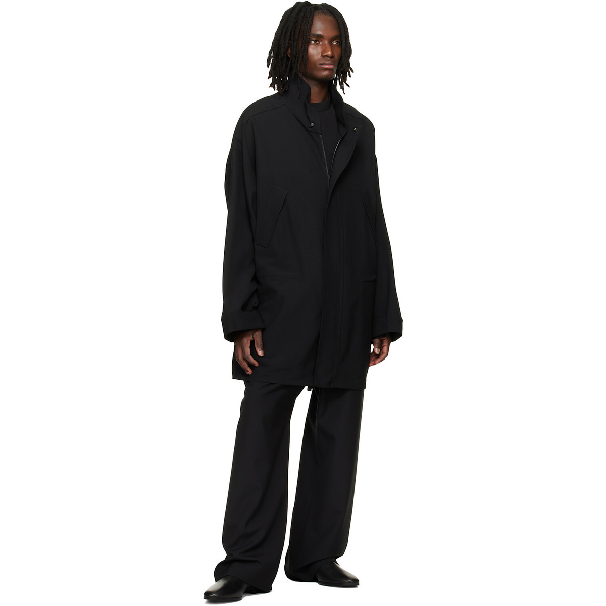 Fear of God Black Ripstop Parka Coat