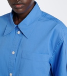 Ganni Cotton-blend shirt