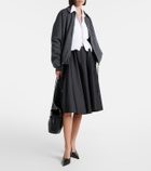 Prada Re-Nylon belted midi skirt