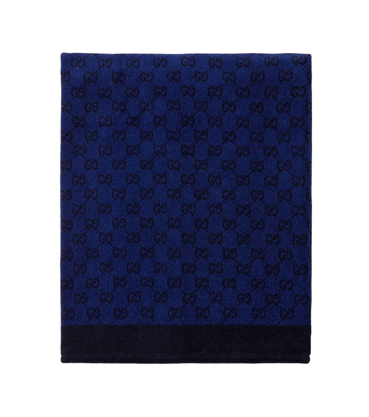 Photo: Gucci GG cotton terry towel