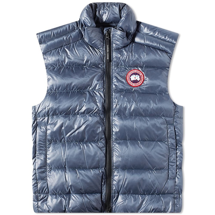 Photo: Canada Goose Men's Crofton Vest in Ozone Blue