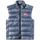 Canada Goose Men's Crofton Vest in Ozone Blue