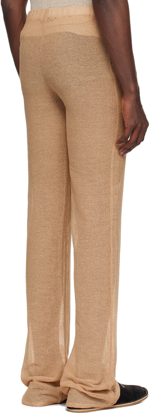 Ludovic de Saint Sernin Beige Mermaid Trousers