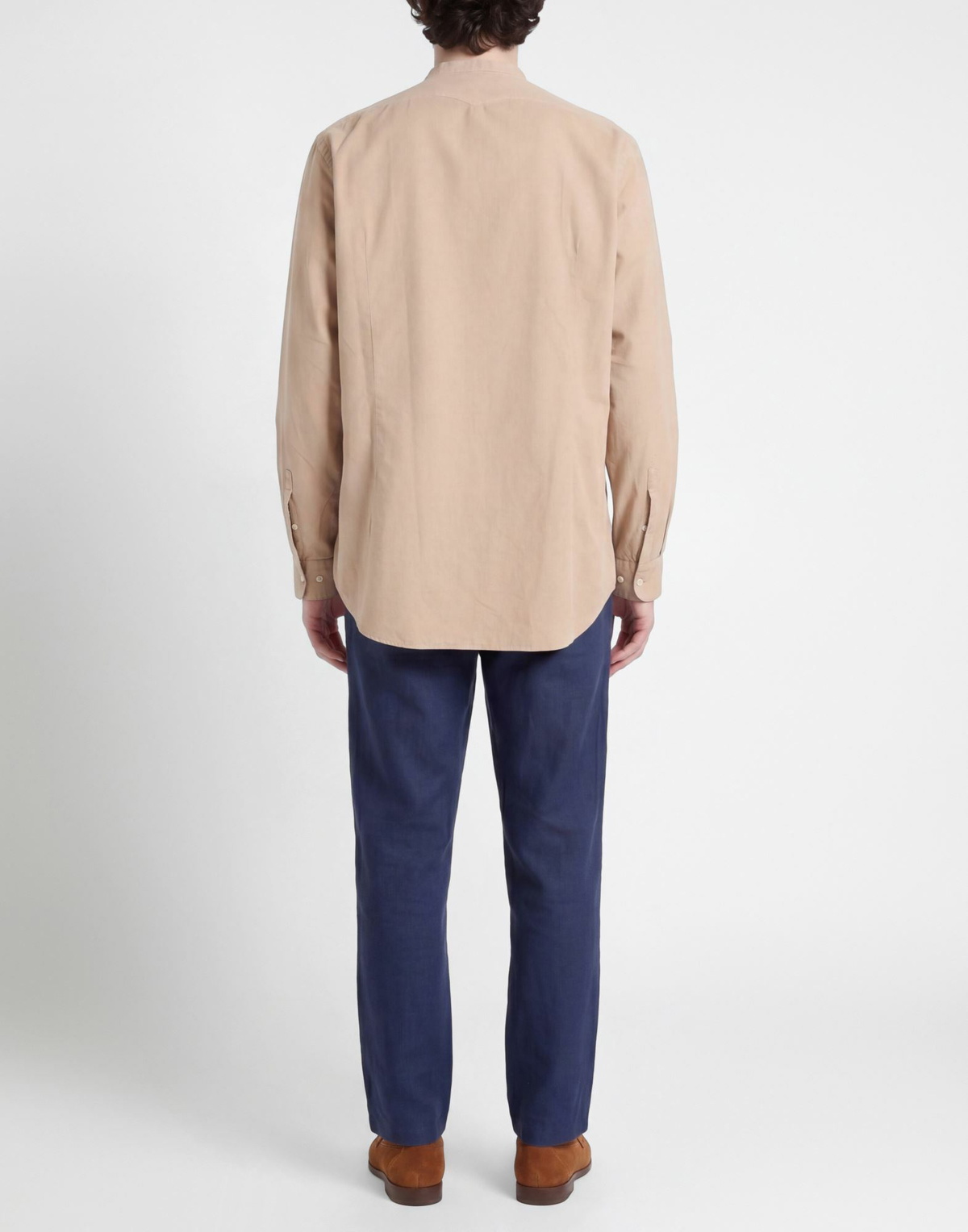 Massimo Alba Mens Shirt in Beige