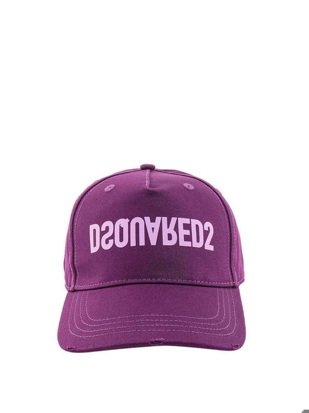 Photo: Dsquared2 Hat Purple   Mens