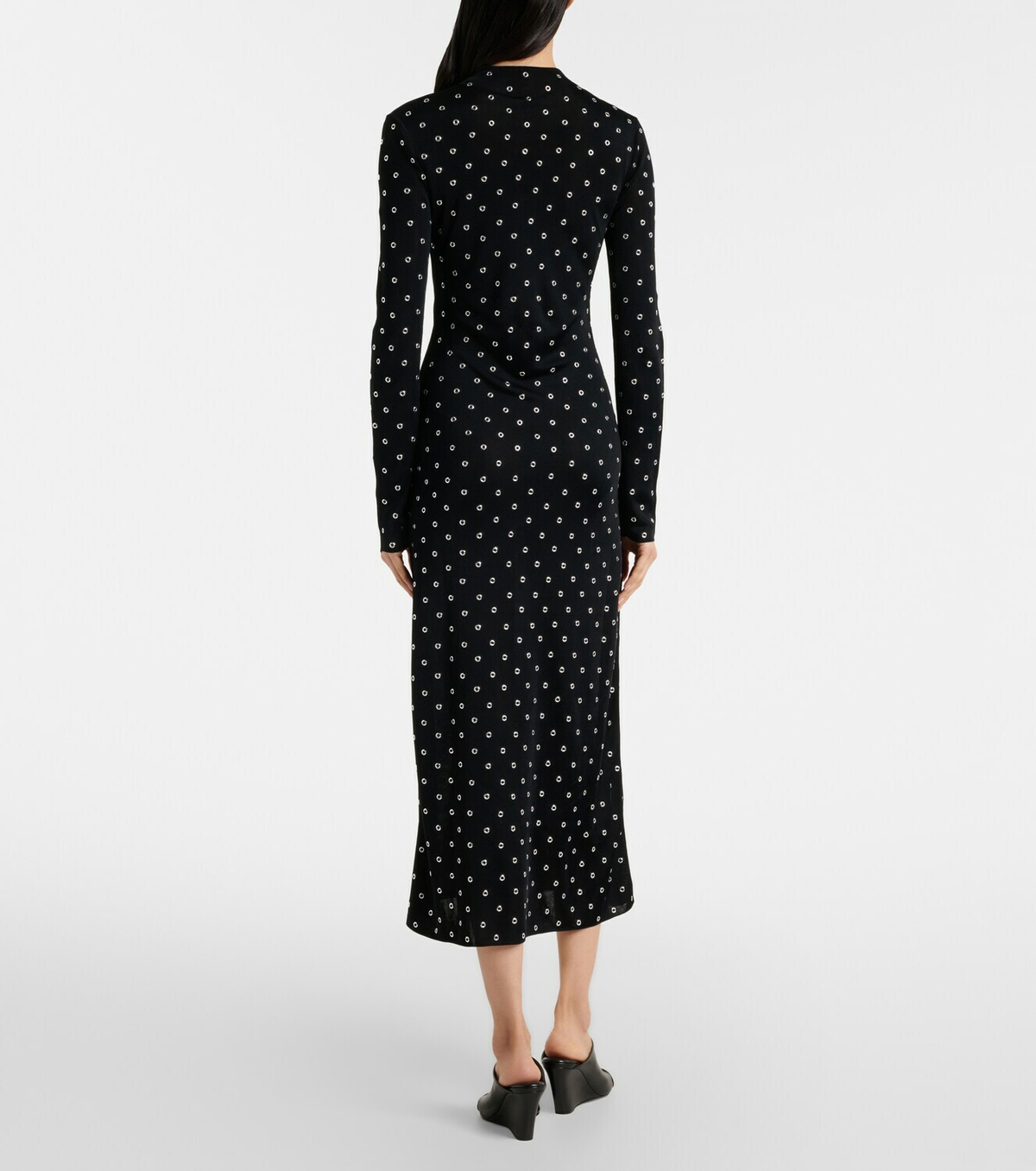 Altuzarra Studded jersey maxi dress