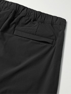 Belstaff - Grayston Tapered Logo-Appliquéd Stretch-Shell Trousers - Black
