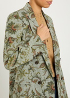 Etro Patterned Double-breasted Woven Blazer Multicoloured 1