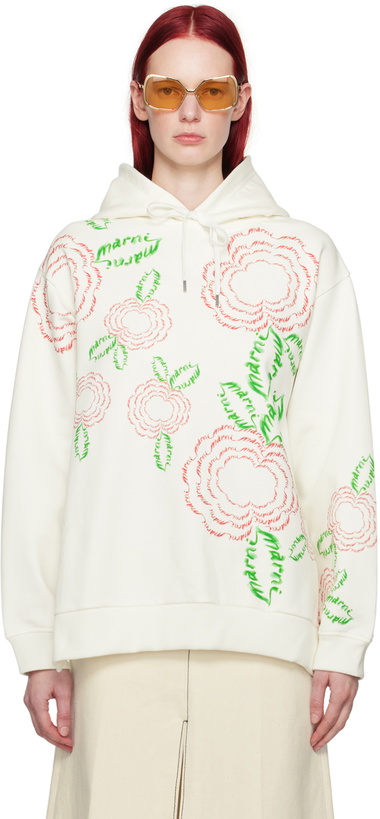 Photo: Marni White Vented Hoodie