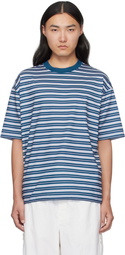 DAIWA PIER39 Navy & Gray Tech Drawstring T-shirt