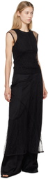 The Garment Black Montenegro Midi Dress