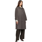 Nothing Written Brown Balmacaan Coat