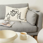 ferm LIVING Vuelo Cushion in Natural 