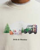 Drôle De Monsieur Le Sweatshirt Montagne Beige - Mens - Sweatshirts