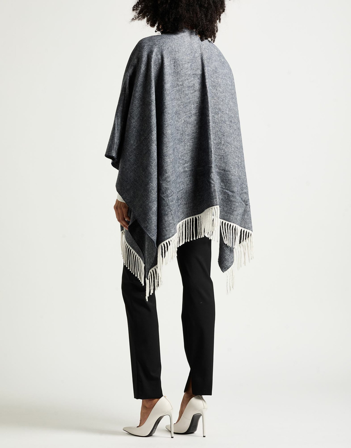 Twinset Womens Cape in Grey