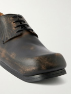 Maison Margiela - Float Leather Oxford Shoes - Black