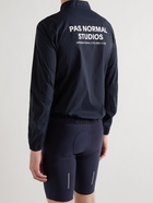 Pas Normal Studios - Mechanism Logo-Print ENTRANT-Nylon Cycling Jacket - Black