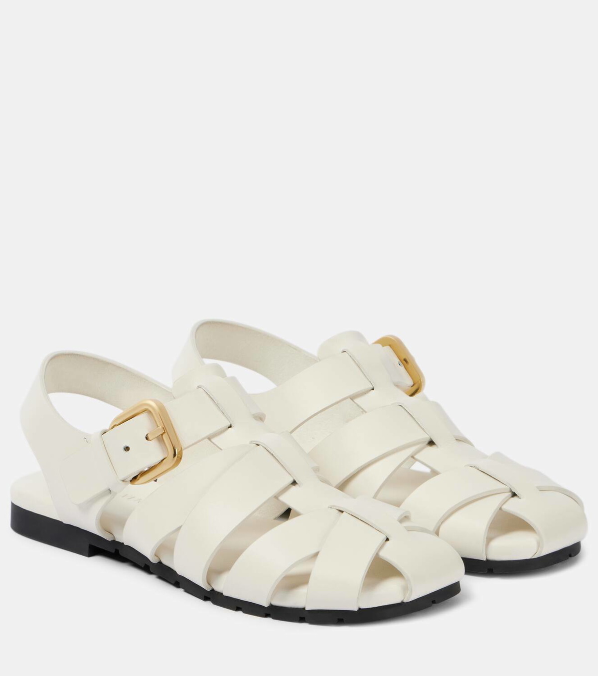 Bottega Veneta Alfie leather fisherman sandals Bottega Veneta